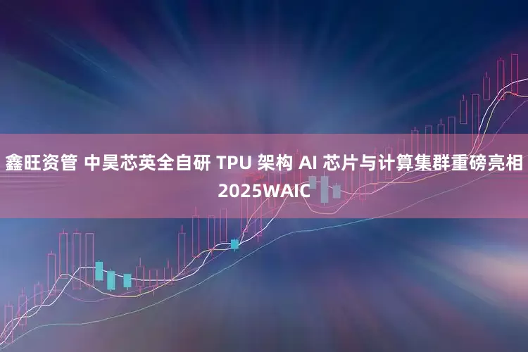 鑫旺资管 中昊芯英全自研 TPU 架构 AI 芯片与计算集群重磅亮相2025WAIC